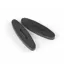 Shires Rubber Rein Stops - Black